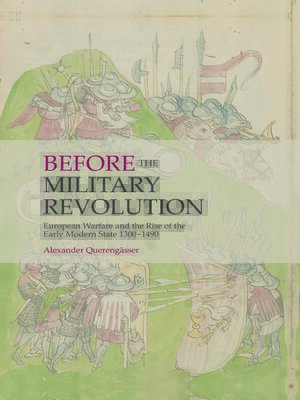 cover image of Before the Military Revolution